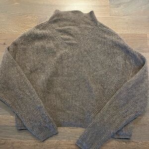 Anthropologie Women’s Turtleneck Sweater in Brown